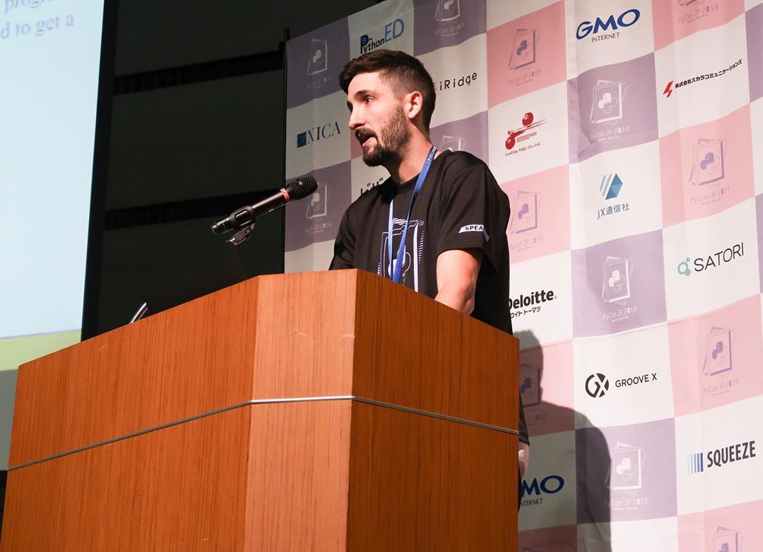 Cory Althoff at Pyconjp