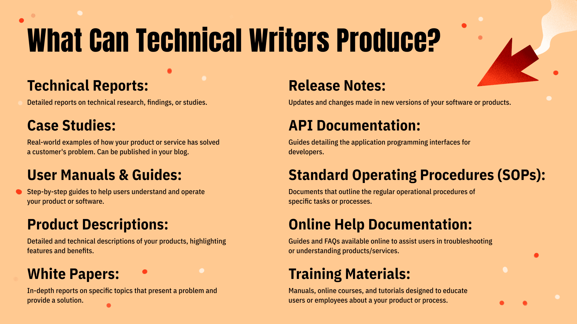 technical writer content